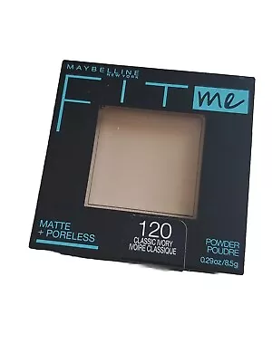 Maybelline Powder Classic Ivory Fit Me Matte+Poreless Normal To Oily 120 NEW • $5.98