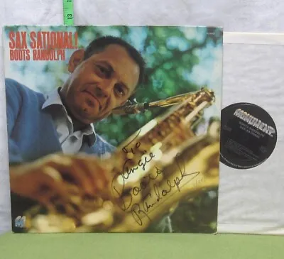 BOOTS RANDOLPH Autograph Sax-Sational Hand-signed Record Album 1967 Saxophone OG • $19.99