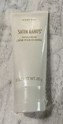 Mary Kay SATIN HANDS HAND CREAM - FRAGRANCE FREE - 3 Oz NEW Sealed • $10