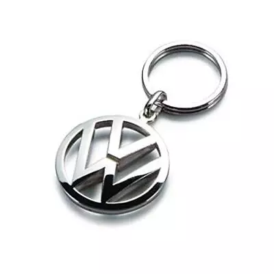 Volkswagen Metal Key Chain Keyring Fob Silver • $8.70