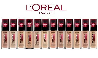 L'Oreal Paris Infaillible 32H Fresh Wear Foundation 30ml • £13.45