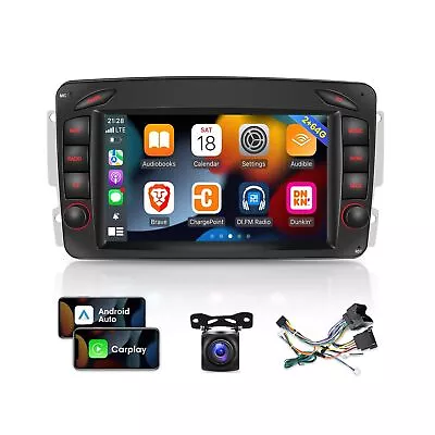 Car Radio For Mercedes Benz W168 W203 W209 C209 Viano Vito W639 Vaneo W170 [... • $192.35