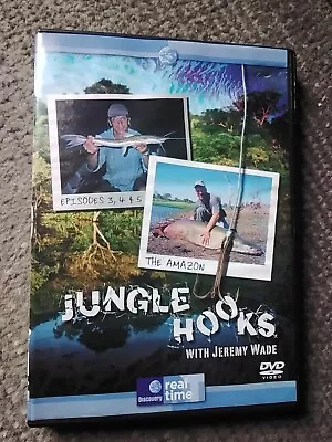 Jeremy Wade . Jungle Hooks Dvd Episodes 3 4 & 5 . Dvd In Excellent Condition  • £6.69