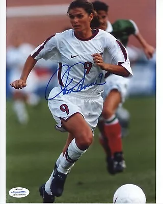 Team USA Mia Hamm Autographed Signed 8x10 Photo ACOA • £106.16