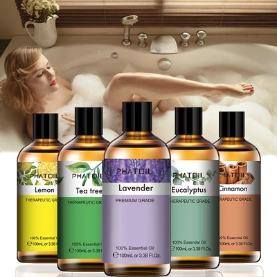 $23.99 • Buy PHATOIL Pure Essential Oil 100ML Natural Aromatherapy Diffuser Fragrance Oils AU