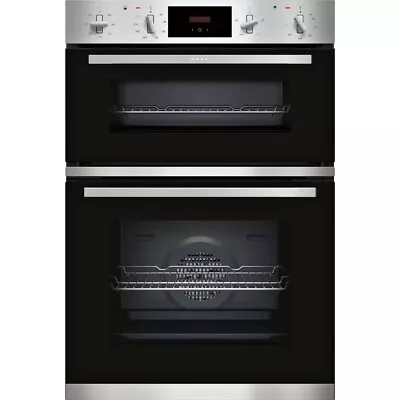 Neff U1GCC0AN0B N30 Built-In Electric Double Oven - Stainless Steel • £699