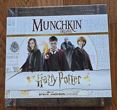 Harry Potter - MUNCHKIN DELUXE Board Game (USAopoly) *Brand New Sealed* • $29.88