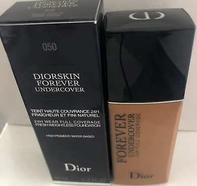 £26 • Buy Dior Diorskin Forever Undercover Liquid Foundation 050 Dark Beige 40ml BNIB
