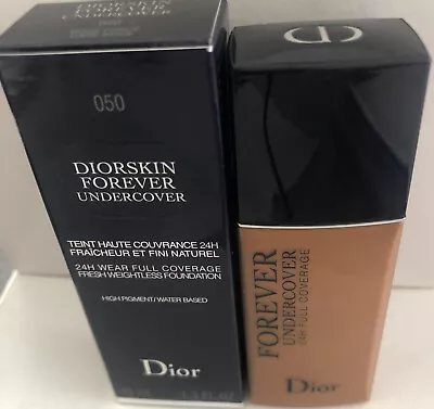 £22 • Buy Dior Diorskin Forever Undercover Liquid Foundation 050 Dark Beige 40ml BNIB