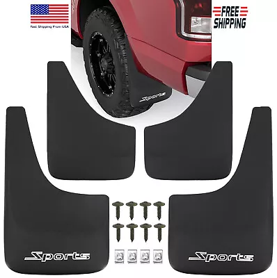 Sports For Ford F-150 F-250 F150 F250 EV Rally Splash Guards Mud Flaps • $36.79