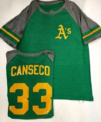 Jose Canseco Oakland A's Name And Number Jersey Shirt New  Mens Pick Size • $23.99