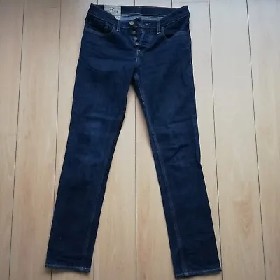 Men's Dark Navy Hollister 'The Skinny' Jeans W31 L32 • £9.99