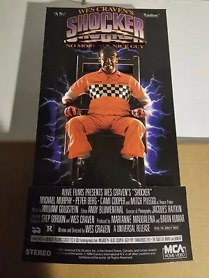 Shocker Video Store Standee Display Promo Vintage Wes Craven • $150