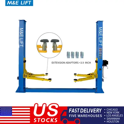 M&E 10000 Lbs Two Post Lift 2-Post Lift  Auto Lift Auto Car Lift Hoist Equipment • $2198