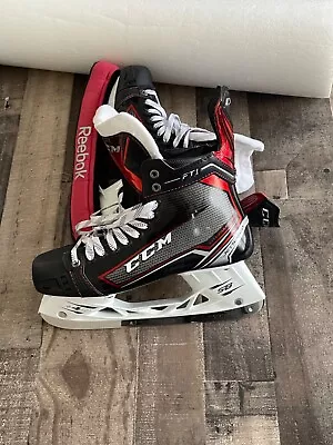 CCM Jetspeed FT1 Professional Ice Hockey Skates Size 10.5 Men US Shoe Size 12 • $285