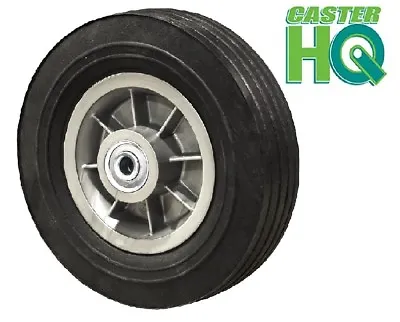 CASTERHQ - 8  X 2.5  Flat Free Hand Truck Tire - 5/8  Axle - Heavy Duty Wheel • $37.49