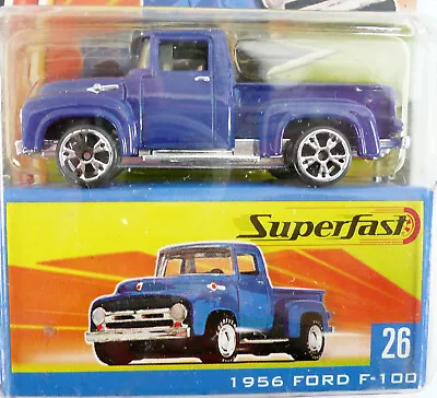 Vintage Matchbox Superfast # 26 1956 Ford  Pick Up Truck F 100 Die Cast Car • $9.95