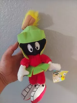 Marvin The Martian Warner Bros Six Flags Exclusive 12  Plush Doll Toy - NWT • $20