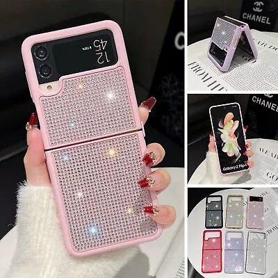 For Samsung Galaxy Z Flip5/Flip4/3 Fashion Bling Diamond Women Girls Phone Case • $18.99