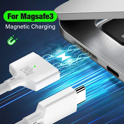 140W Charger Cord USB Type C To Magsafe 3 Magnetic Converter For MacBook Air/Pro • £23.82