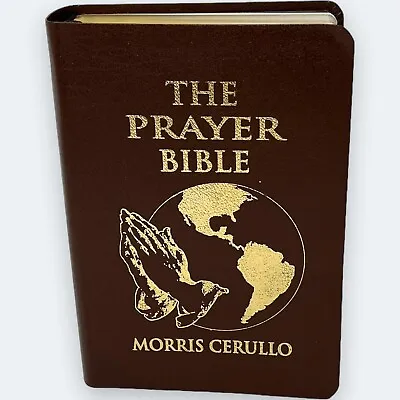 Morris Cerullo Prayer Bible King James Version KJV Leather Bound 2006 Unread • $199