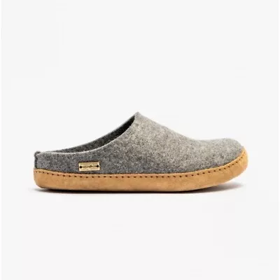 Haflinger EMIL'S TOFFEL Ladies Wool Slippers Anthracite • £61.75