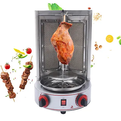 Rotisserie Vertical Gas Broiler Shawarma Machine Doner Kebab Gyro Grill Machine • $175.75