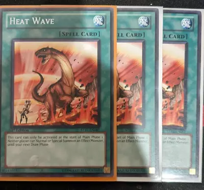 1 X YuGiOh TCG Heat Wave STBL-EN061 Rare 1st Edition LP • $40