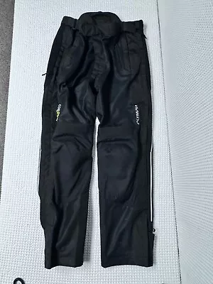 Olympia Moto Sports Motorcycle Pants Womens Sz 12 Armored Cordura Black • $47.50