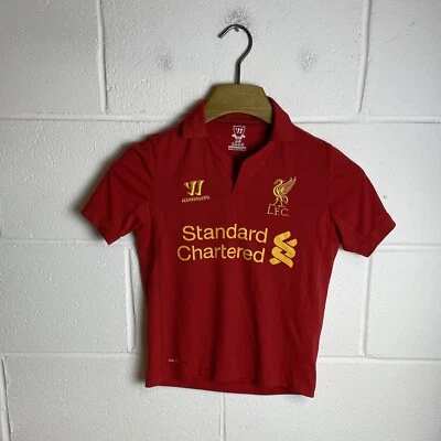 £0.99 • Buy Warrior Liverpool Football Shirt Youth Boys Small Red 2013/14 Home YNWA LFC