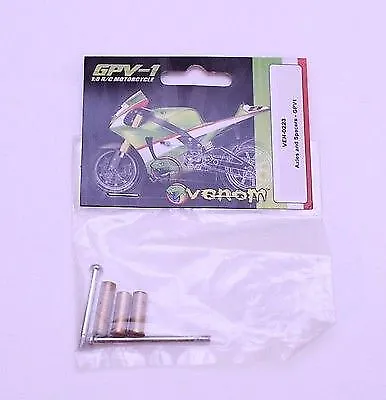 Venom GPV-1 RC Motorcycle Part Axles And Spacers VEN-0223 • $9.99
