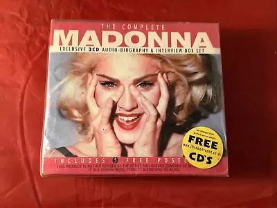 The Complete Audio Biography [Box Set]ON Madonna (CD Jun-2003 3 Discs... • $30