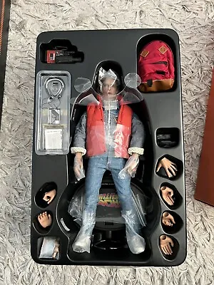 £300 • Buy Marty McFly Michael J. Fox Hot Toys MMS 257 Back To The Future (Ex Display)