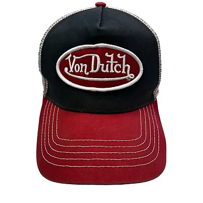 Von Dutch Embroidered Trucker Hat Men Baseball Cap Cotton Sunshade • $20