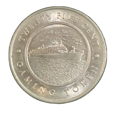 $15.99 • Buy Norwegian Cruise Line Casino Twenty Five 25 Cent Gaming Token Slot Machine Coin