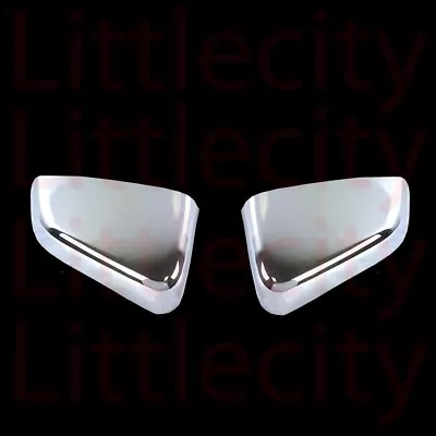 Fit: 2010 11 12 13 2014 FORD MUSTANG TOP MIRROR Chrome Cover Stick On Over • $28.66