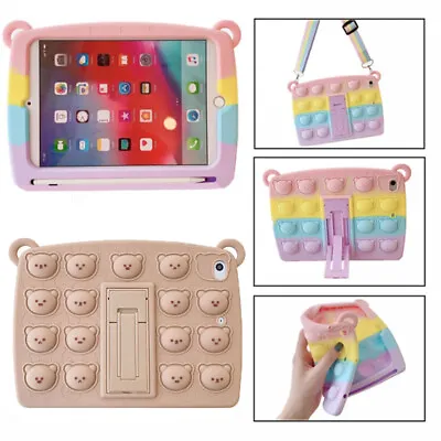 Kids Silicon Cover For Samsung Galaxy Tab A 8.0 10.1 A7 S6 Lite A8 Tablet Case • $11.99