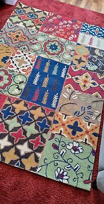 100% Woll Rug Made In India RUG You Can Send Your Courier  • £45