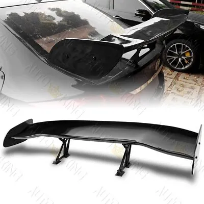 57  Universal Dragon-2 Style Gt Wing Painted Black Trunk Adjustable Spoiler Wing • $124.24