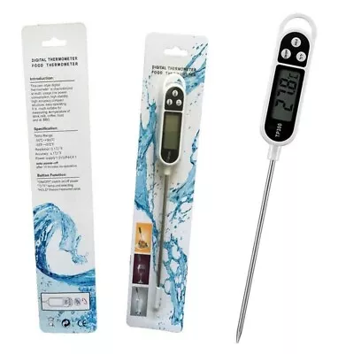 Digital Cooking Kitchen Thermometer Temperature Gauge Food Oven BBQ Meat Probe • $5.45