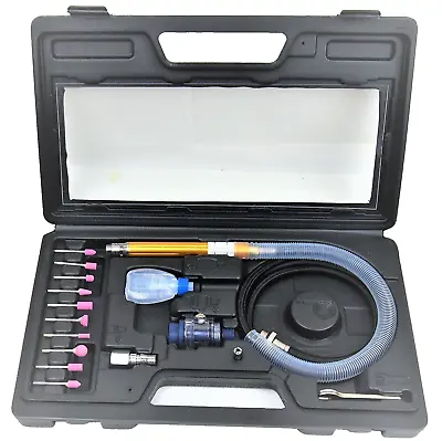 HOTECHE Air Micro Die Grinder Kits 1/8  High Speed Pencil Type Carry Case • $34.99