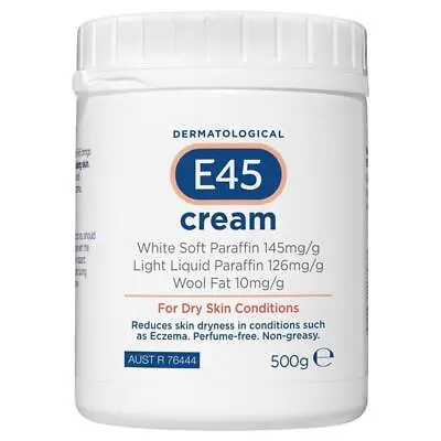 E45 Dermatological Cream 500g  • $33.09