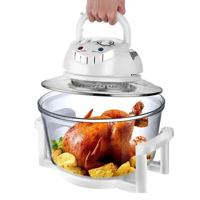 Turbo Electric Air Fryer Convection Oven Oil-Less Grill Roaster Bake Cooker 17 L • $62.70