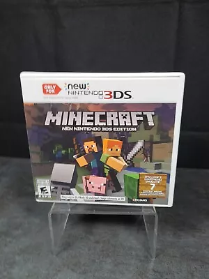 MINECRAFT : NEW NINTENDO 3DS EDITION VIDEO GAME CARTRIDGE NO Manual • $16.69