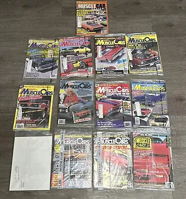 Vintage Muscle Car Review Lot 13  Magazines 12 Are Sealed New From 1988-1991 • $49.99