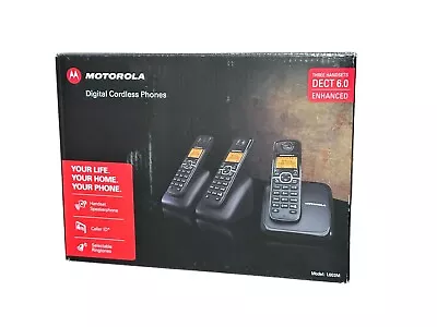 Motorola Cordless Phone L603m With 3 Handset. BRAND NEW!! • $50