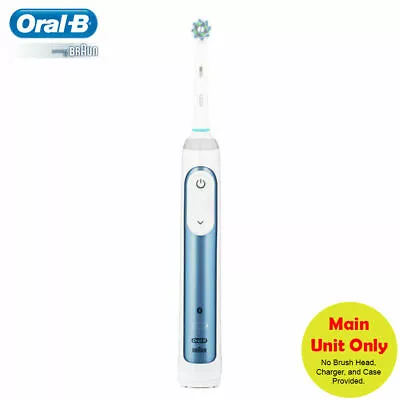 Genuine Braun Oral-B Smart 7 7000 Electric Toothbrush W Bluetooth Silver Blue • $99