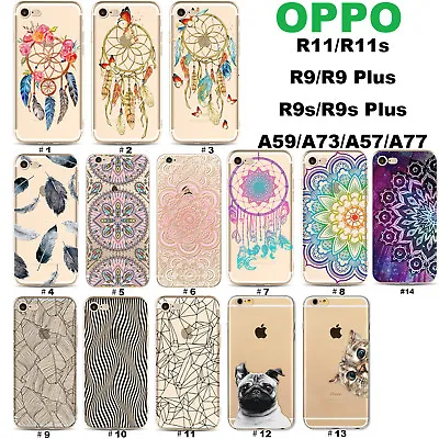 $6.99 • Buy OPPO AX7 5s A3s FindX R15 Pro 11s 9s Plus F1S A57 73 Mandala Pet Slim Phone Case