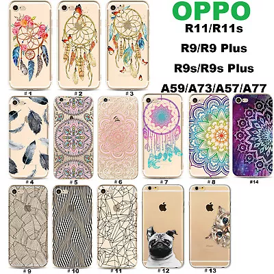 OPPO AX7 5s A3s FindX R15 Pro 11s 9s Plus F1S A57 73 Mandala Pet Slim Phone Case • $6.99