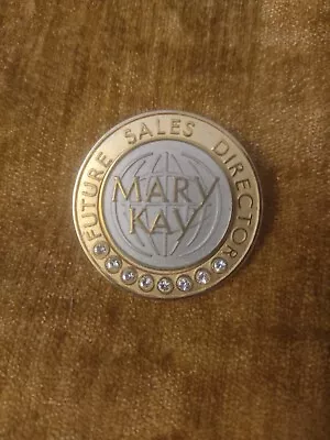 Vintage Mary Kay Future Sales Director Lapel Pin Beauty Company Collectible • $5